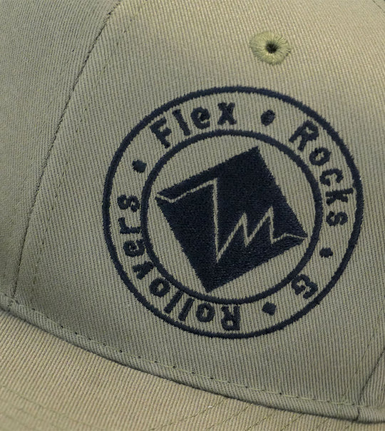 My Favorite Flat Bill Snapback - Army Green / Black image 2