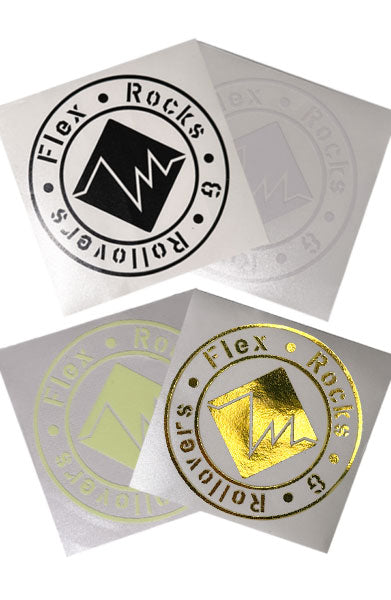 Flex, Rocks & Rollovers - Vinyl - Logo Decals image 0