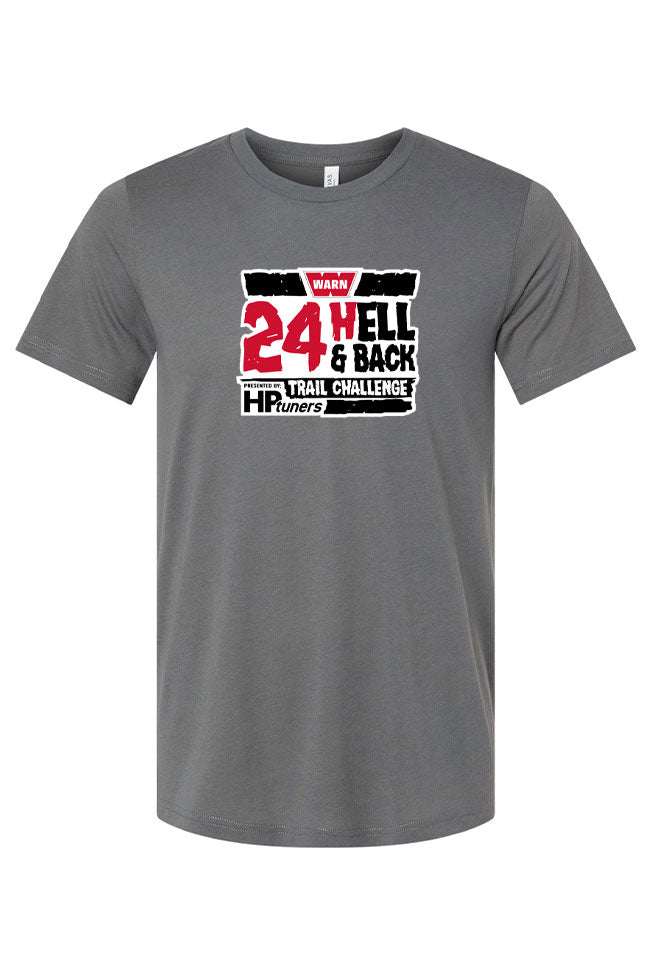 24 Hell & Back - Official T-Shirt 2024 (Charcoal) image 1