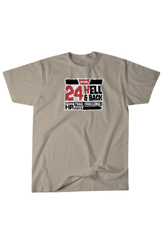 24 Hell & Back - Official T-Shirt 2025 (Tan)