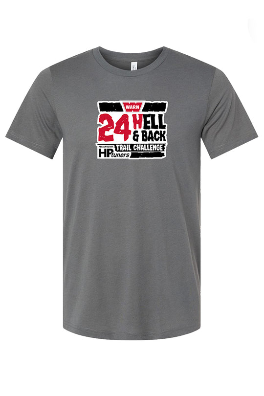 24 Hell & Back - Official T-Shirt 2025 (Charcoal)