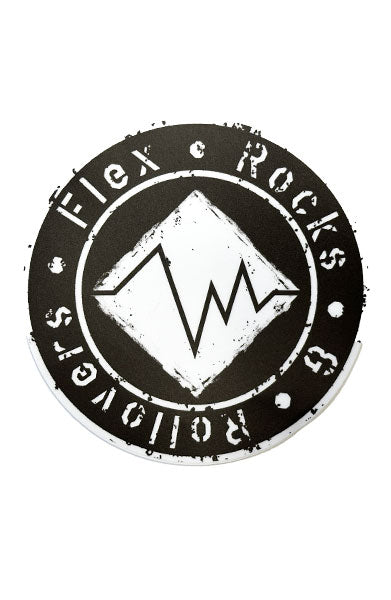 Flex, Rocks & Rollovers - Die Cut - Logo Stickers image 1