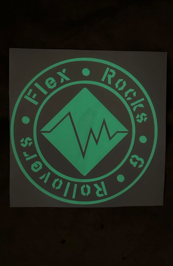 Flex, Rocks & Rollovers - Vinyl - Logo Decals image 4