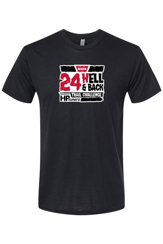 24 Hell & Back - Official T-Shirt 2024 (Black) image 4