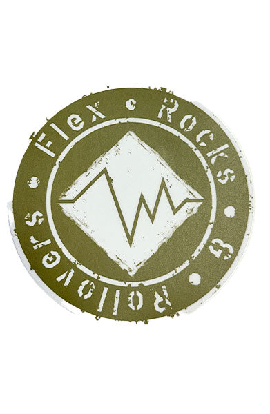 Flex, Rocks & Rollovers - Die Cut - Logo Stickers image 2