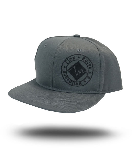 My Favorite Flat Bill Snapback - Grey / Black image 0