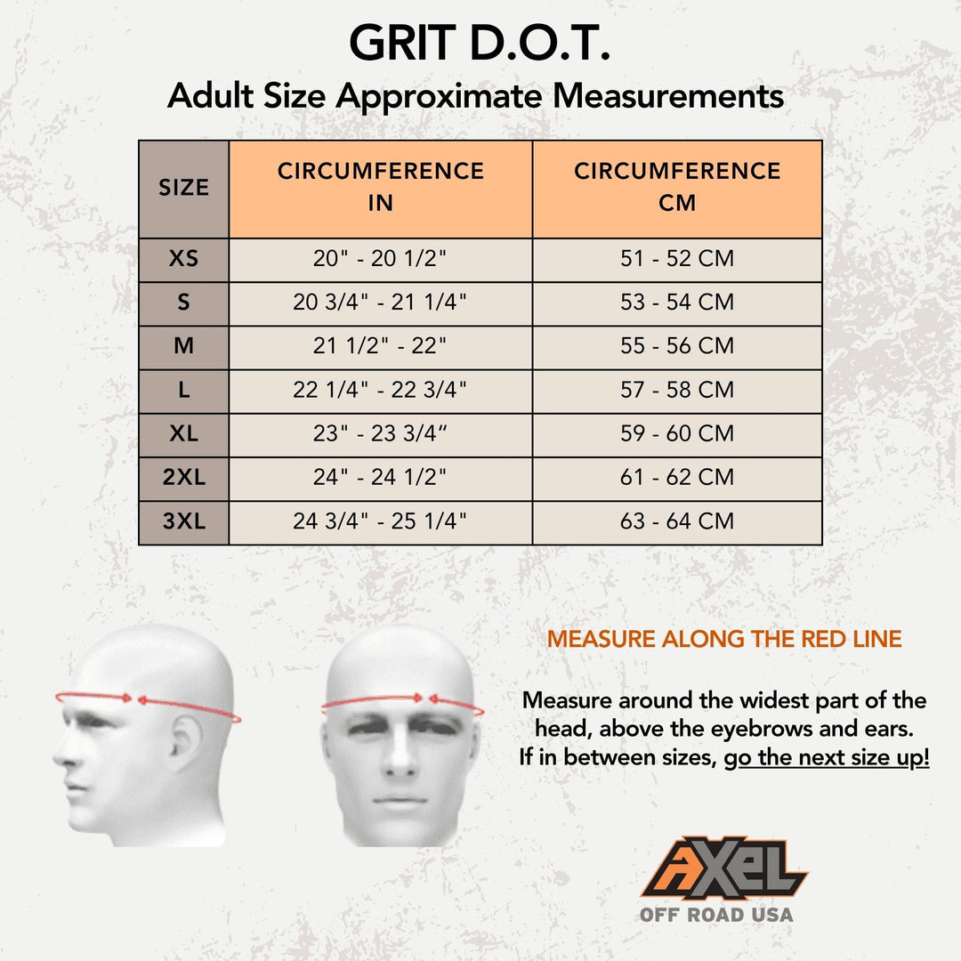GRIT D.O.T. Helmet