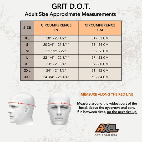 GRIT D.O.T. Helmet