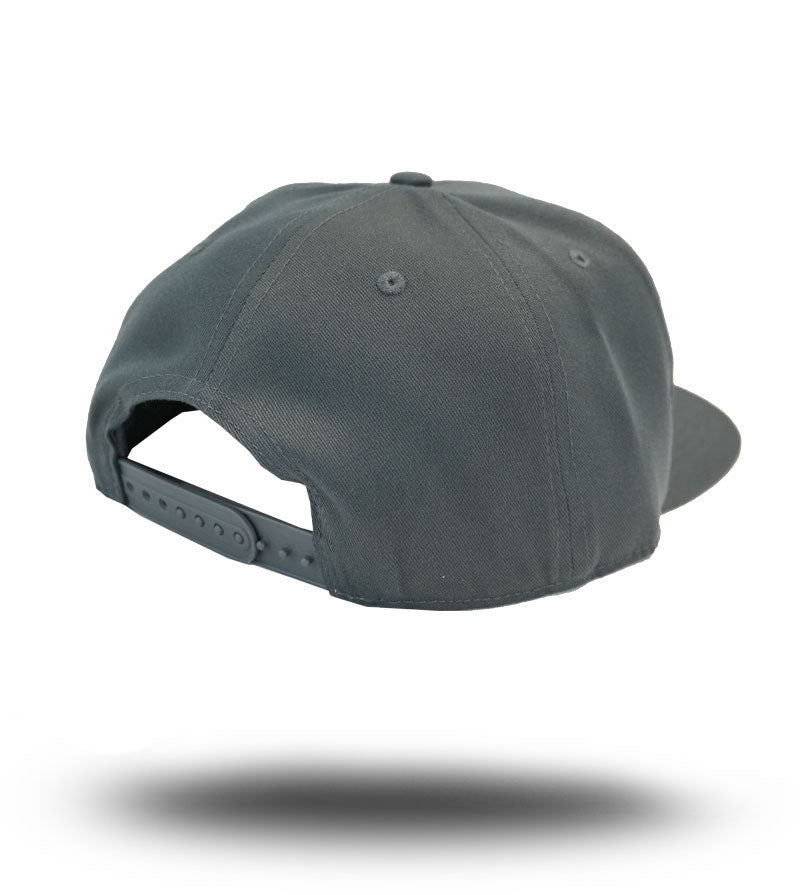 My Favorite Flat Bill Snapback - Grey / Black image 1
