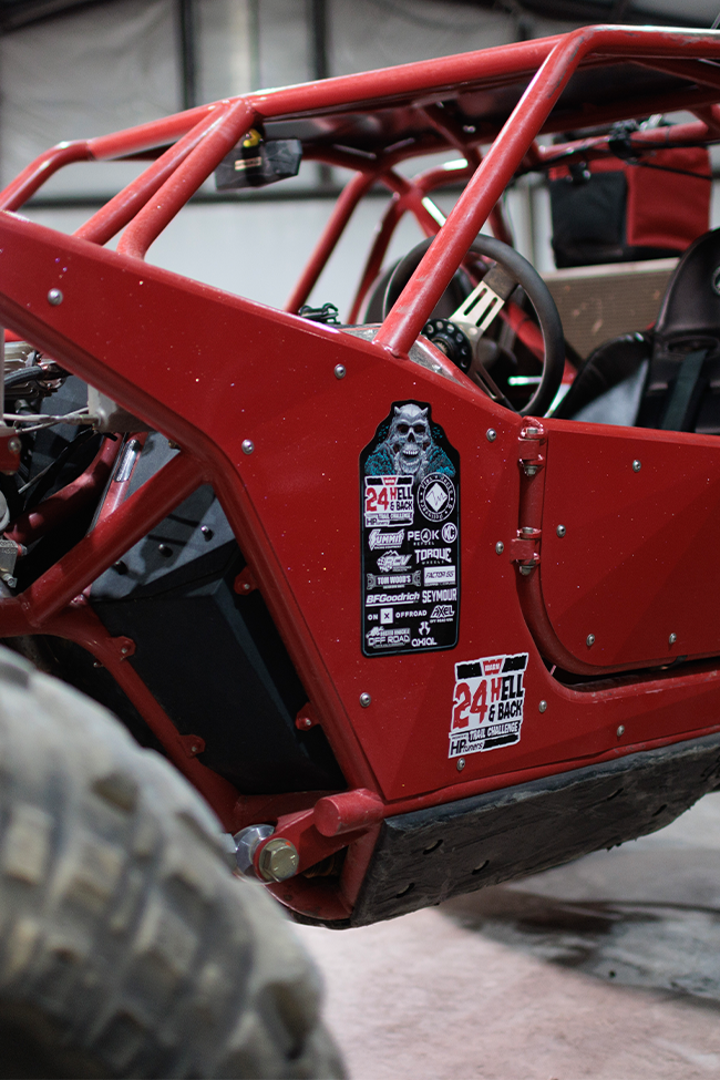 24 Hell & Back - Logo Decals image 1