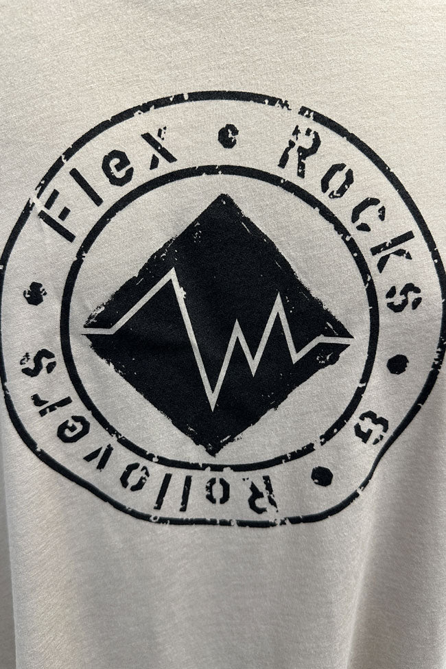 Flex, Rocks & Rollovers - Logo Shirt - Tan / Black image 1