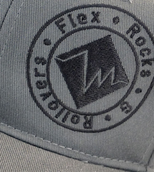 My Favorite Flat Bill Snapback - Grey / Black image 2